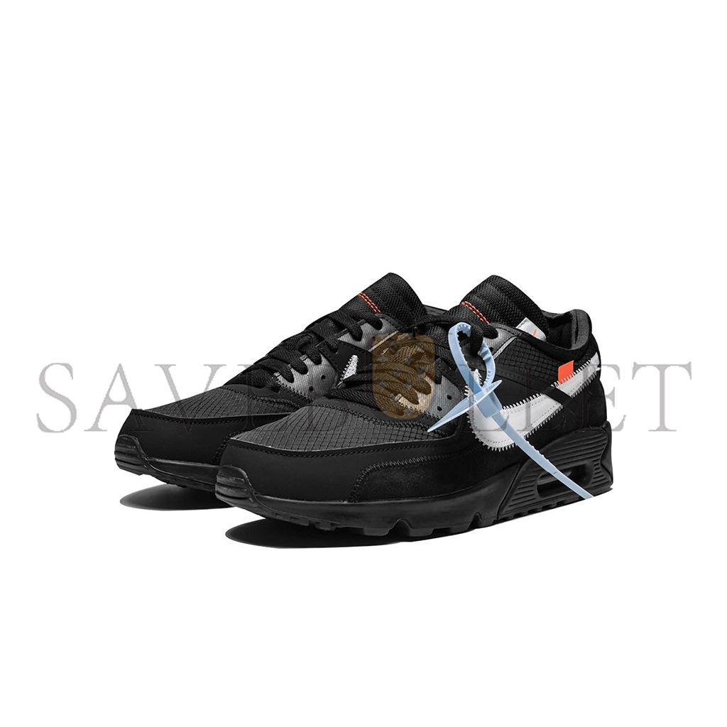 NIKE OFF-WHITE X NIKE AIR MAX 90 ‘BLACK’ RELEASE DATE AA7293-001